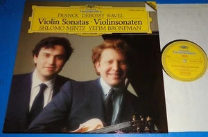 Shlomo Mintz/Yefim Bronfman FRANCK/DEBUSSY/RAVEL Violin Sonatas - DG 415 683-1 - Imagen 1 de 2