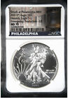 MS70 2021 (P) Heraldic Eagle T-1 - Emergency Production ER NGC Bell Label