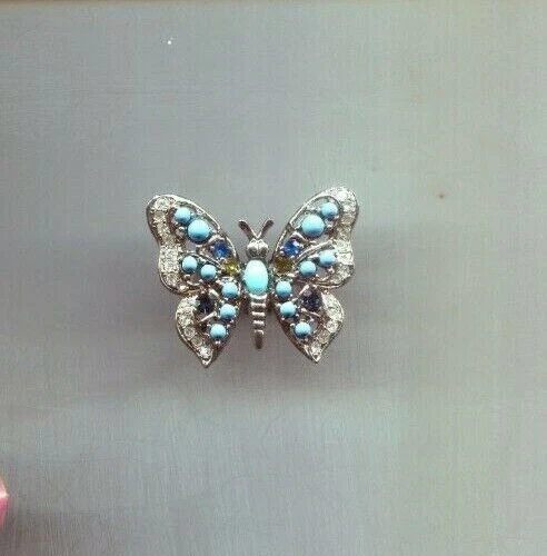 Anillo mariposa turquesa Chico,s Foto 1 de 1