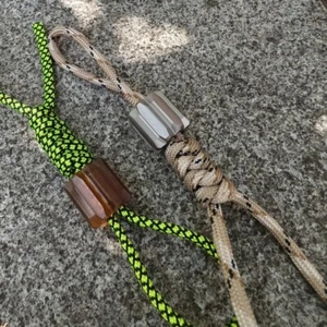 Titanium PEI Knife Lanyard Bead Paracord Necklace Pendant Bracelet EDC Charm DIY - Picture 1 of 13
