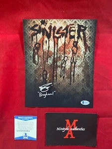 NICK KING BUGHUUL MR. BOOGIE SINISTER FOTO AUTOGRAFATA FIRMATA 8x10! BECKETT COA - Foto 1 di 4