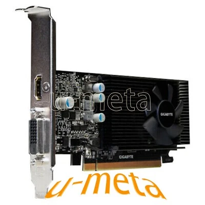 GIGABYTE NVIDIA GeForce GT1030 2 GB GDDR5 DVI HDMI Graphics Card GV-N1030D5-2GL - Image 1 of 3