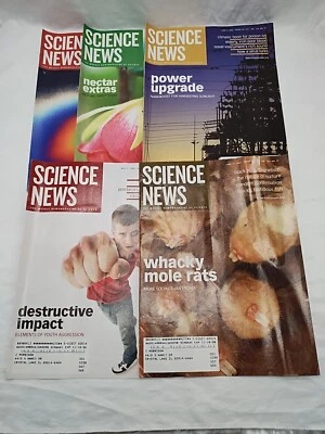 Lot Of (5) 2006 Popular Science Magazines Energy Science Space The Magazines  - Image 1 of 4