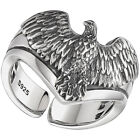 Eagle Ring Fashionable Ring Eagle Pattern Finger Jewelry Adjustable Finger Ring