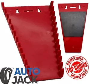 Magnetic Spanner Rack 12 Piece Tool Storage Wrench Holder Organiser - Picture 1 of 12