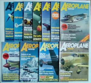 Aeroplane Monthly Magazine 1985 January - December SELECT YOUR ISSUE FREE POST - Picture 1 of 13