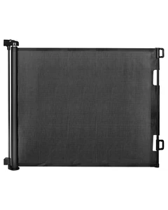 Retractable Baby Gate,Mesh Baby Gate or Mesh Dog Gate,33" Tall,Extends up to 55" - Picture 1 of 7
