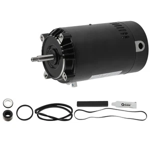 Pool Pump Motor and Seal Kit For Hayward Super II Northstar Magnum pumps HST110 - Picture 1 of 11
