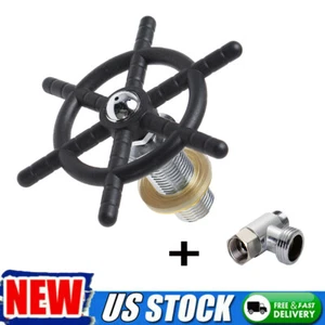 Boquilla enjuagadora de vidrio automática de 5 orificios grifo botella taza herramienta lavadora - Imagen 1 de 12