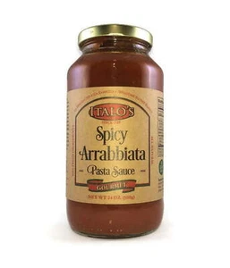 Low-Carb, Low Sodium, Non GMO, Real Italian, Spicy Arrabbiata Tomato Sauce - Picture 1 of 9