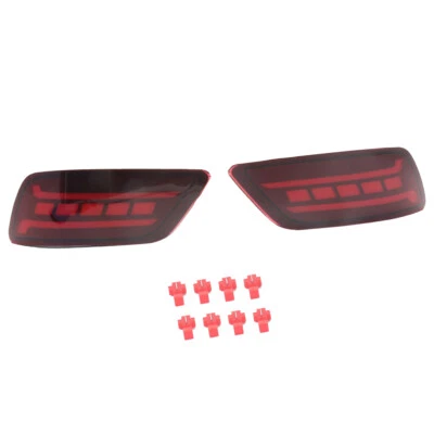 LED Smoked Rear Bumper Tail Brake Signal Lamp For Subaru Forester 2019-2023 - Image 1 of 4