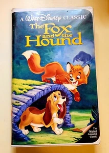 The Fox and the Hound VHS Walt Disney Classic Digitally Mastered Free Shipping - Bild 1 von 3