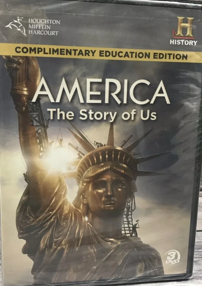 America The Story Of Us History Channel Education Edition 3-Disc DVD Set EUC - Image 1 of 1