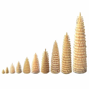 Wooden Shaved Tree German Figurine - Picture 1 of 13