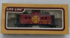 Vintage Life Like ATSF Train Car HO #999850 Caboose Sante Fe Railroad - Picture 1 of 3