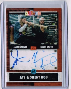 2022 Zerocool Clerks 3 Jay Mewes / Kevin Smith Silent Bob Dual Autograph 12/37 - Picture 1 of 2