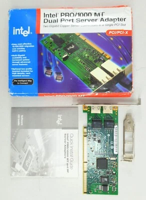 Intel Pro/1000 MT Dual Port Adattatore Server PCI / Pci-X Desktop Rete - Immagine 1 di 4
