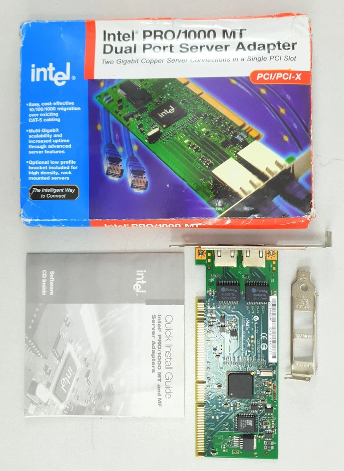 Intel Pro/1000 MT Dual Port Adattatore Server PCI / Pci-X Desktop Rete - Immagine 1 di 4