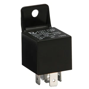 Relé 12 voltios 5 pines 30/40 amperios de alta resistencia 12 V SPDT automóvil audio seguridad automotriz - Imagen 1 de 3