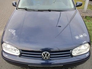 Motorhaube VW Golf 4 INDIGOBLAU LB5N Haube blau - Bild 1 von 8