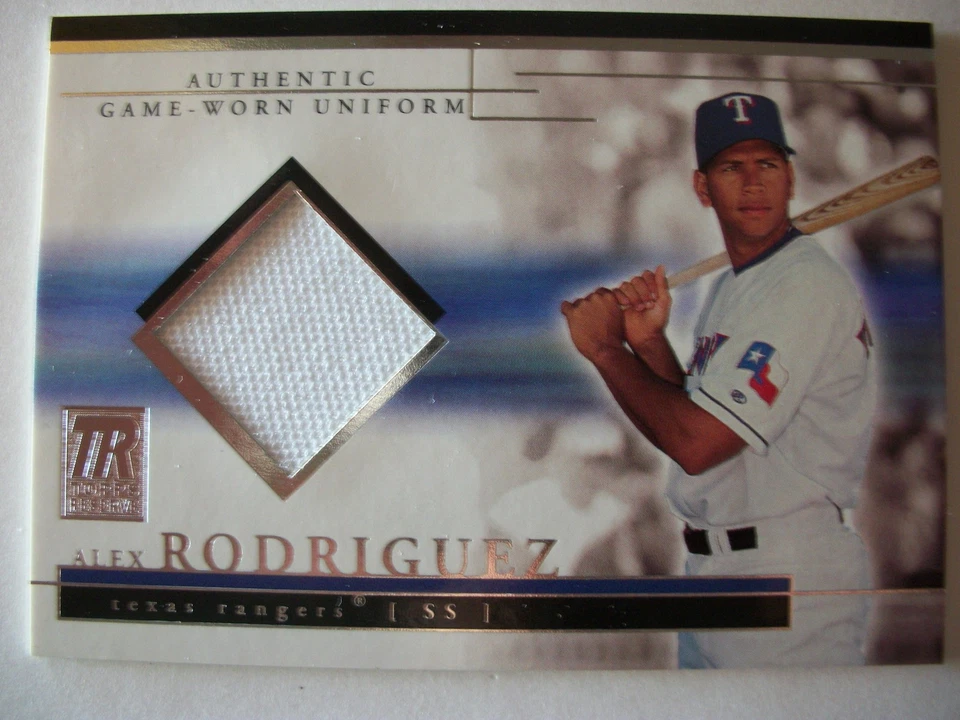 2002 TOPPS RESERVE TRJ-AR ALEX RODRIGUEZ JERSEY, RANGERS     BOX # 50 - Image 1 of 1