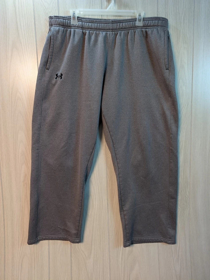 Pantalones deportivos Under Armour Storm polar pierna recta para hombre 2XL XXL grises Foto 1 de 4