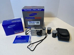 Samsung Platinum Series Quartz Date Zoom 115 Panorama Camera - Picture 1 of 10