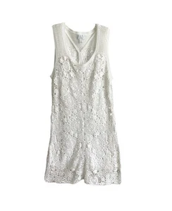 New Calypso St Barth x Target White Cotton Crochet Dress XL - Picture 1 of 9