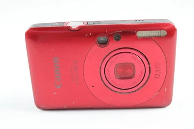 Canon IXUS 100 IS Digital Compact Camera Working w/ Canon 3x IS Lens - Image 1 of 4