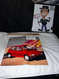 1989 FORD FESTIVAL GALPIN FORD HÄNDLER Verkaufsprospekte & KARTE COOL VINTAGE 🚗 - Bild 1 von 6