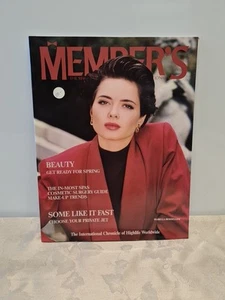 Member's Magazine "86 Isabella Rossellini International Chronicle of Highlife №1 - Picture 1 of 5