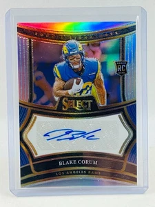 2024 Panini Select Blake Corum Rookie Signatures Silver #202/399 - Picture 1 of 2