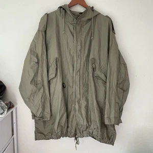 VINTAGE Ralph Lauren Polo Country Parka Jacke Herren Large Fishtail M-51 90s - Bild 1 von 11