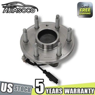 Juego (1) Conjunto de cojinete de cubo de rueda delantero completo para GMC Sierra 1500 2007-2013 Foto 1 de 4