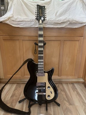 Rivolta Combinata 12 String Electric Guitar Right Handed 12 String Korean Made - Image 1 of 4