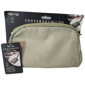 Primo Crossbody Belt Bag Sage Water Repellent Adjustable Strap NWT Unisex - Picture 1 of 9