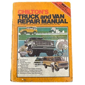 VTG Chilton 1973-1980 Truck And Van Repair Manual Gasoline &Diesel Engines 6910 - Picture 1 of 5