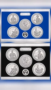 2025-S Silver Proof & Proof American Women 10 Quarter Set In Cases - No Box/COA - Picture 1 of 1