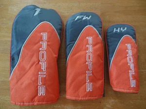 Wilson Profile 1,FW,HY Headcovers "Free Shipping" - Picture 1 of 2