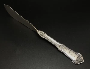 Antikes Holz Hughes Sterling HUMBOLDT 1880 gedrehtes Buttermesser CORA (RF715) - Bild 1 von 8