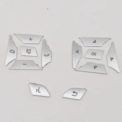 Fit For Mercedes Benz E Class W212 2010-2014 Interior Steering Wheel Button Trim - Image 1 of 4