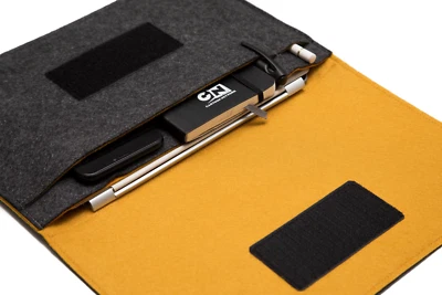 Felt Bag for iPad 10th/Air/Pro with Magic Keyboard Cover and Pencil Pocket - Image 1 of 4