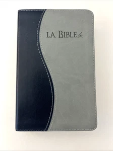 La Bible French Bible Segond 21 Faux Soft Leather Blue Gray 2007 - Imagen 1 de 10