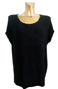 schwarzes XXL-Shirt von Street One, superbequem, Viskose, Gr. 44/46 - Bild 1 von 4