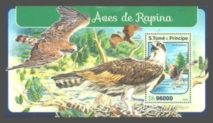 Sao Tome And Principe Stamps 2016 Birds of Prey - MNH - Picture 1 of 1