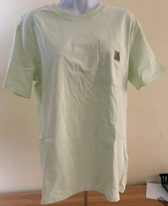 CARHARTT WOMENS LOOSEFIT HEAVYWEIGHT CREWNECK SHORT SLEEVE SHIRT SIZE M (8-10) - Picture 1 of 5