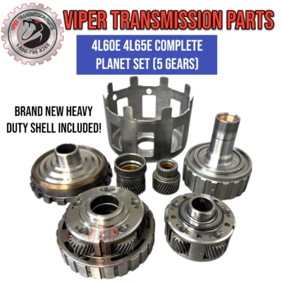 4L60E 4L65E Planet Set Complete & NEW Heavy Duty Shell (5 Pinion Gears) - Image 1 of 4