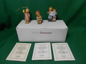 Studio Hummel Goebel 3 Christmas Ornaments Set 1 #9601 - Picture 1 of 9