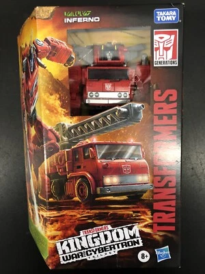 Transformers WFC Kingdom Voyager Class Inferno - Image 1 of 2