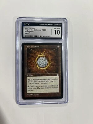 Mox Diamond Stronghold Rare CGC Gem Mint 10 1998 MTG Magic The Gathering - Image 1 of 2